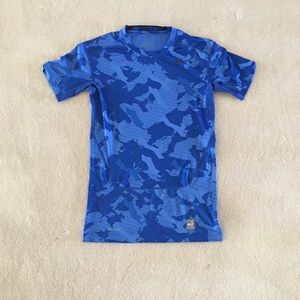 Nike Patterned Dri-Fit SS Training Tee, Size L
